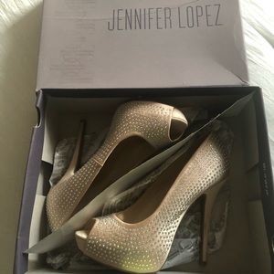 Jennifer Lopez Blush Heels